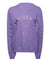 Embroidered Sagittarius Zodiac Sign Sweatshirt - Purple