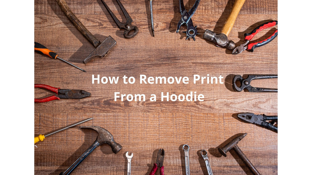 How to Remove Print From a Hoodie (3 Simple Methods) Miracles Manifester