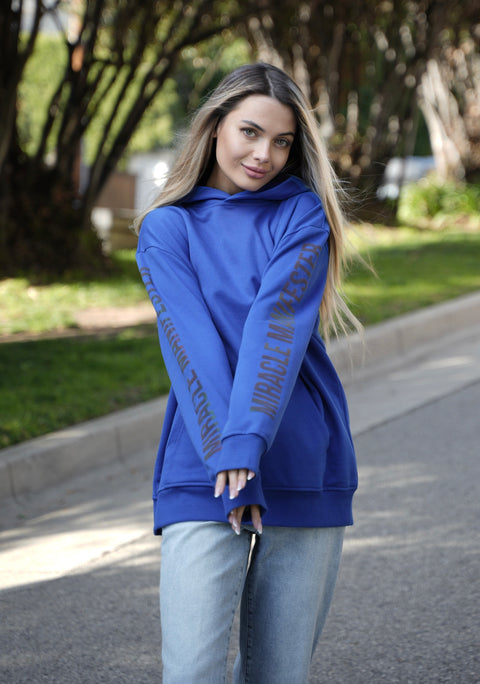 Affirmation Hoodie - Royal Blue