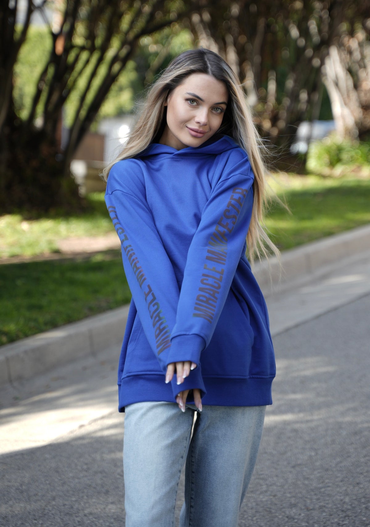 Affirmation Hoodie - Royal Blue
