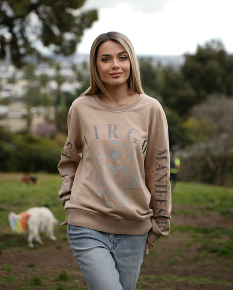 Virgo Zodiac Sign Sweatshirt