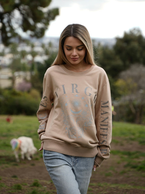 Virgo Zodiac Sign Sweatshirt