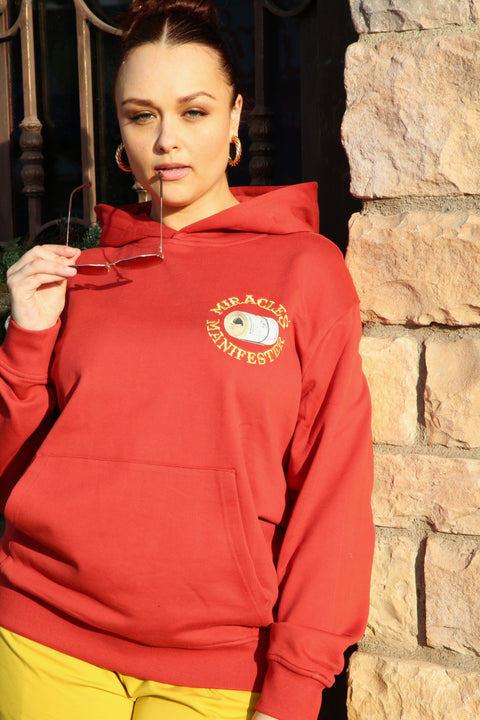 Affirmation Hoodie - Red