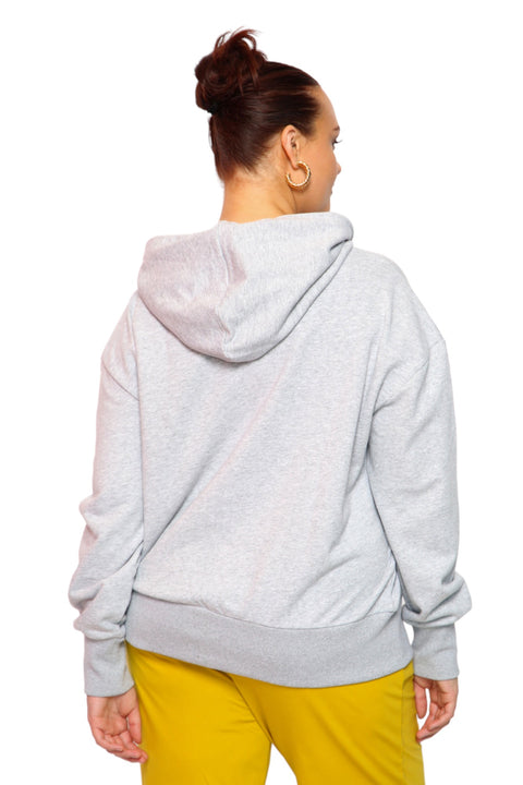 Zip Hoodie - Light Grey