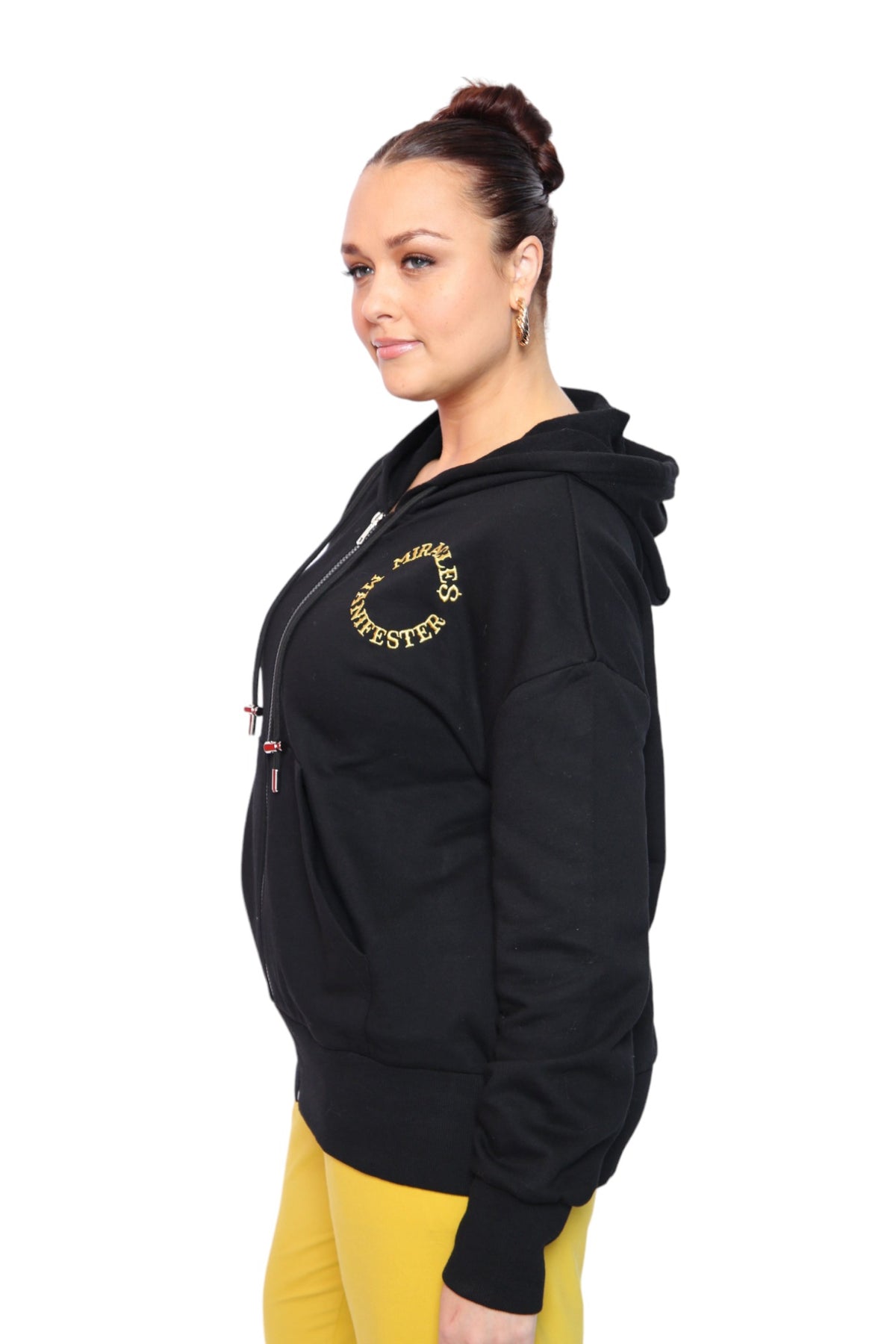 Zip Hoodie - Black - Unisex Hoodies