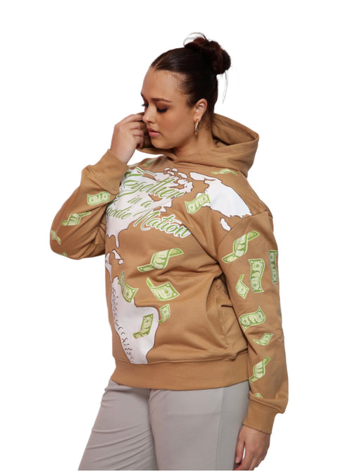  Affirmation Hoodie - Khaki