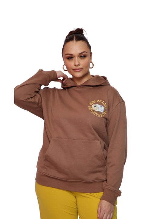 Affirmation Hoodie - Brown