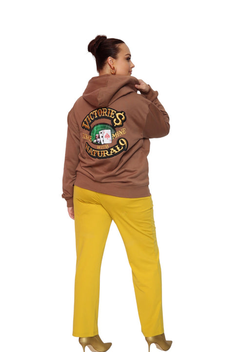 Affirmation Hoodie - Brown