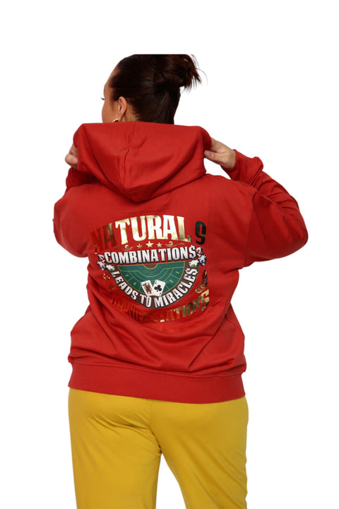 Affirmation Hoodie - Red