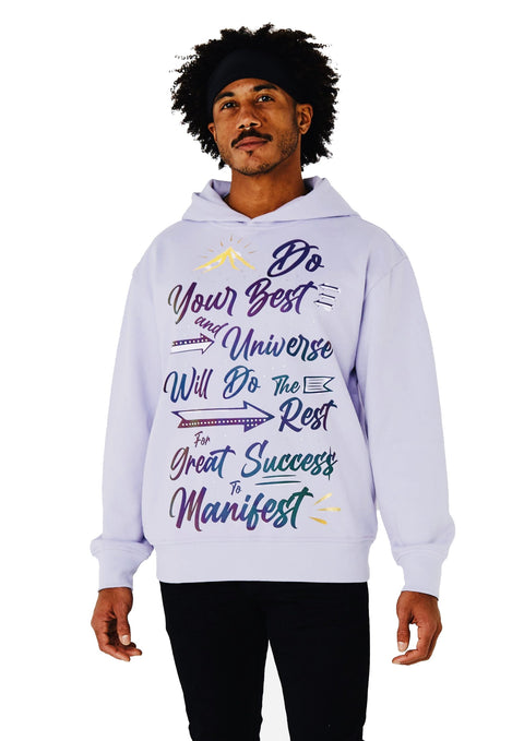 Affirmation Hoodie - Lavender