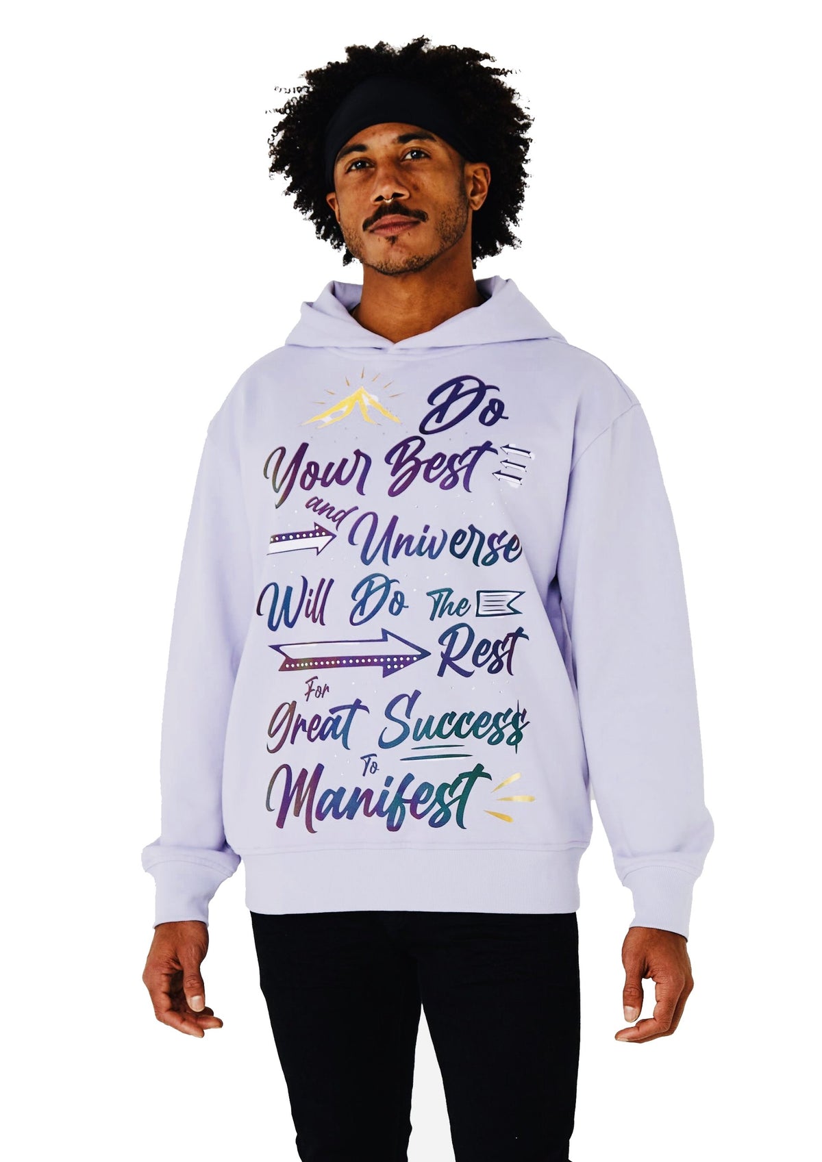 Affirmation Hoodie - Lavender - Unisex Hoodies