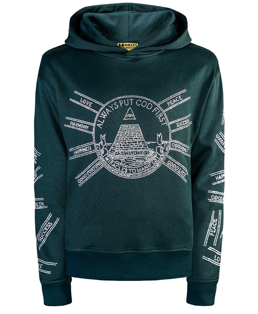 Rhinestone Design - Forest Green