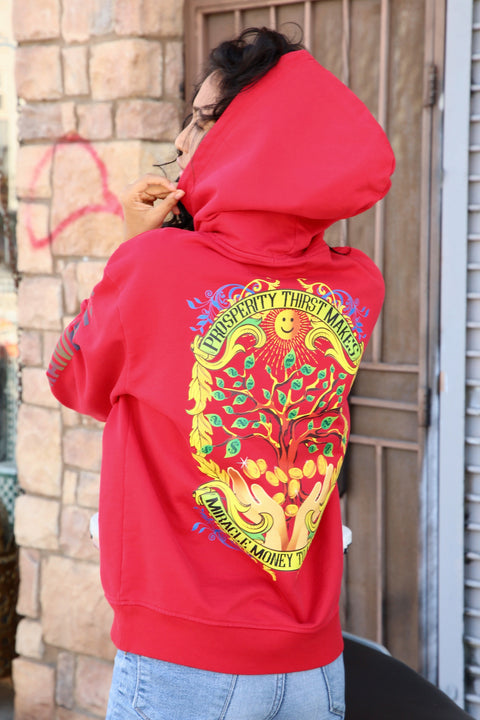 Affirmation Hoodie - Red