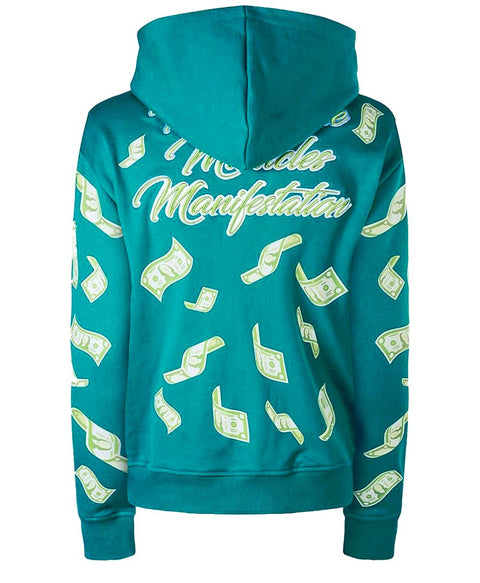 Affirmation Hoodie - Emerald Green