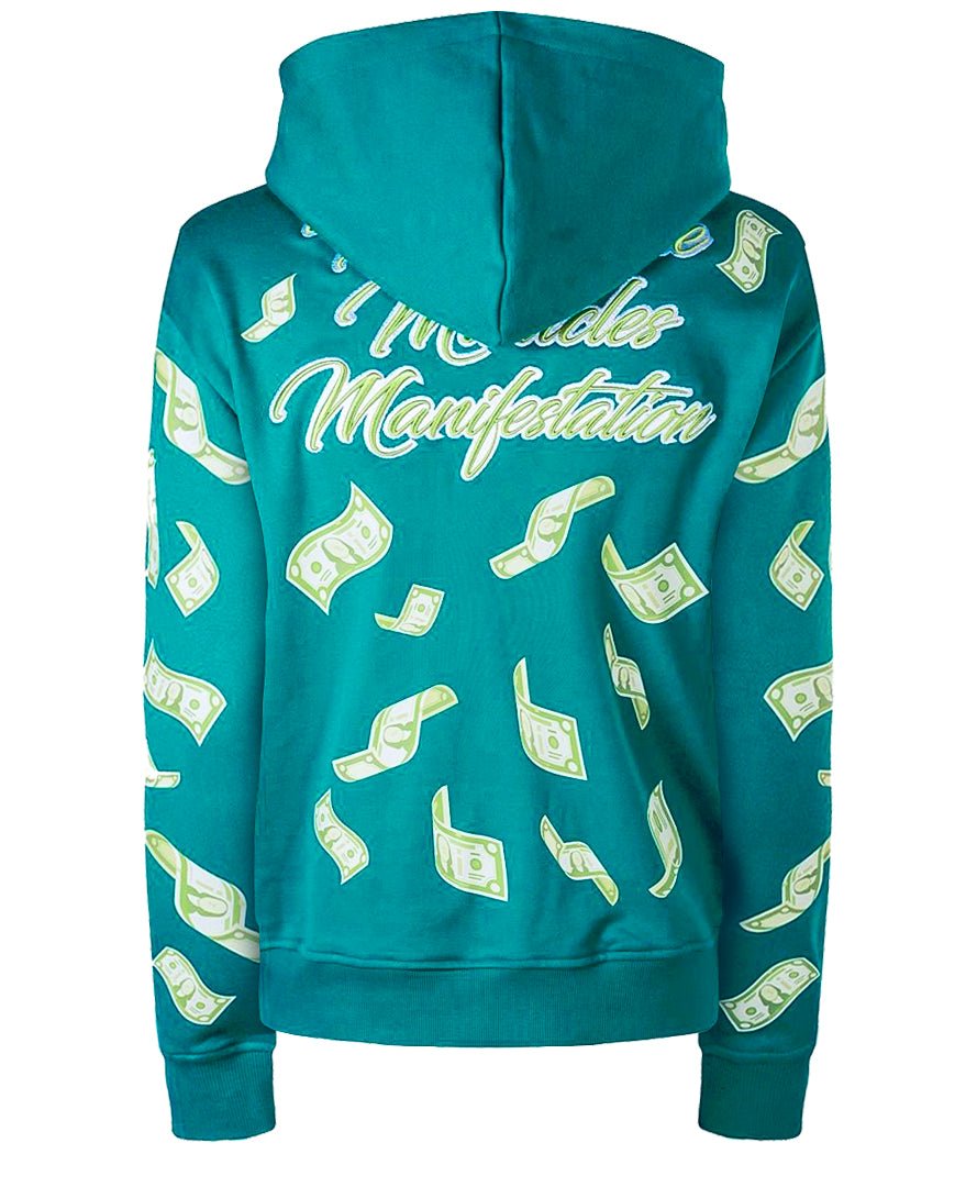 Affirmation Hoodie - Emerald Green