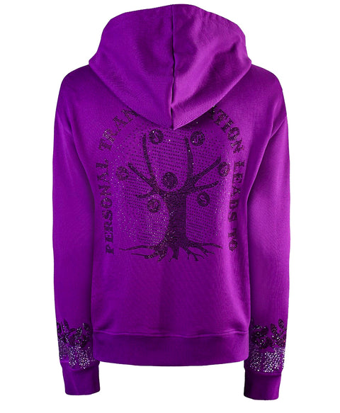 Affirmation Hoodie - Purple