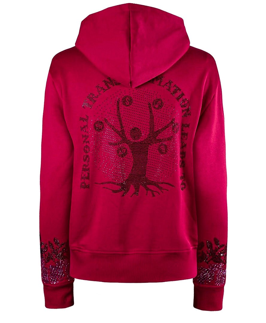 Affirmation Hoodie - Raspberry