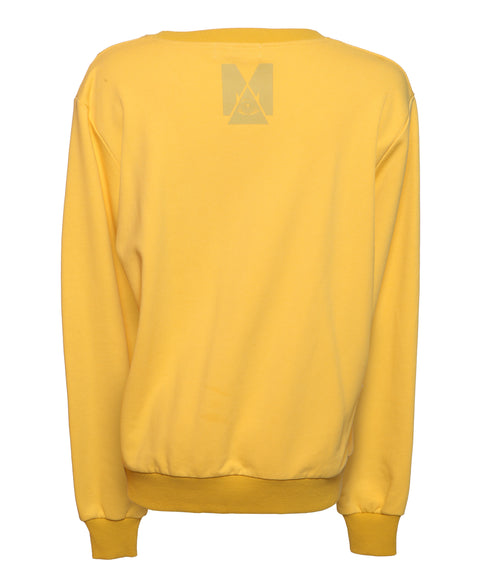 Zodiac Sign Sweatshirt - Yellow