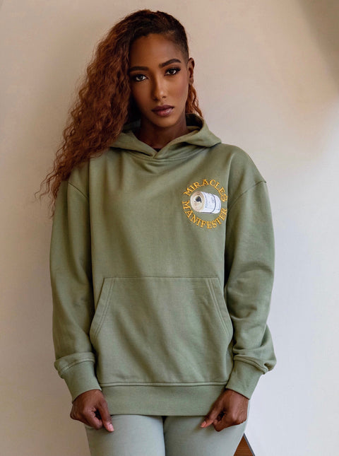 Affirmation Hoodie - Green