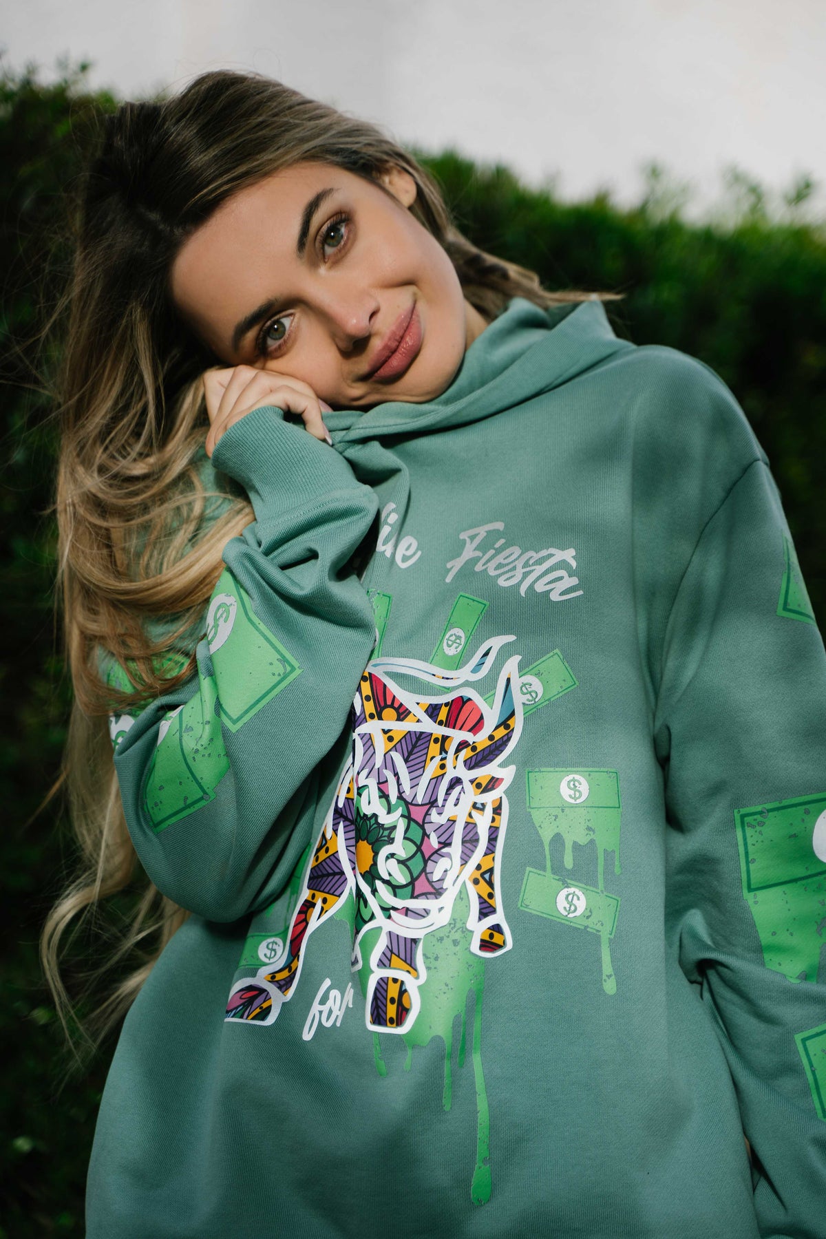 Affirmation Hoodie - Green - Unisex Hoodies