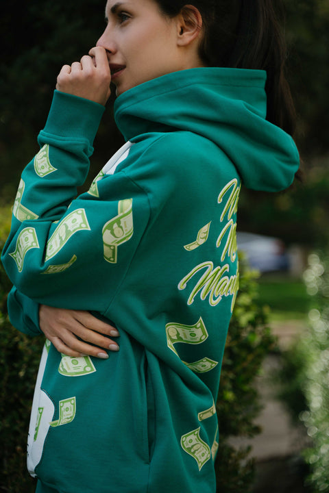 Affirmation Hoodie - Emerald Green