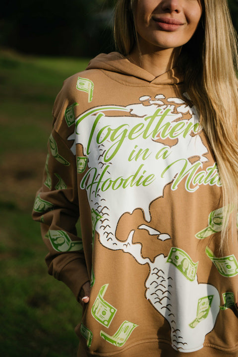  Affirmation Hoodie - Khaki