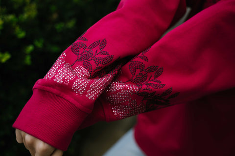 Affirmation Hoodie - Raspberry