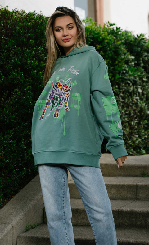 Affirmation Hoodie - Green