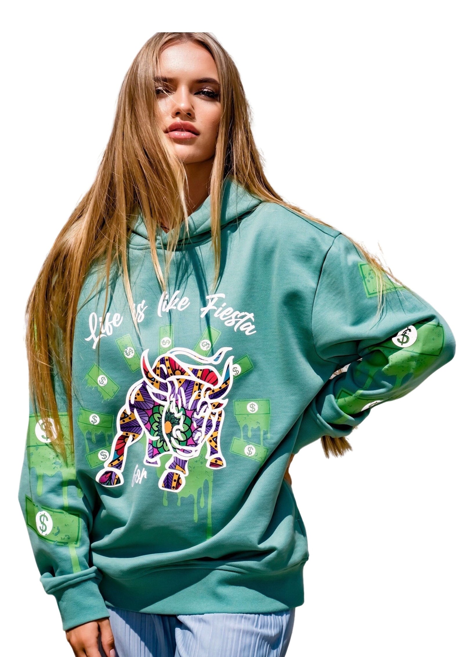 Affirmation Hoodie - Green - Unisex Hoodies