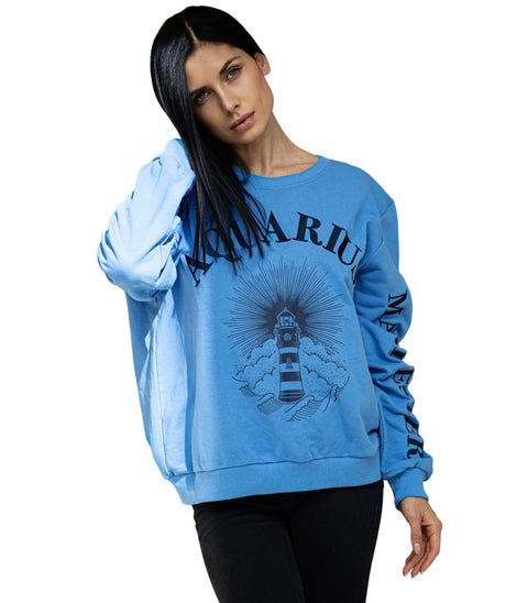 Aquarius Zodiac Sign Sweatshirt