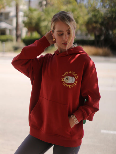 Affirmation Hoodie - Red