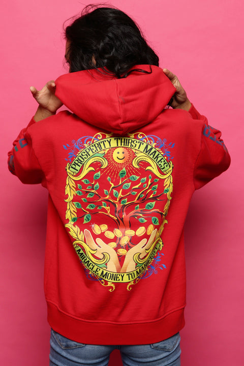 Affirmation Hoodie - Red