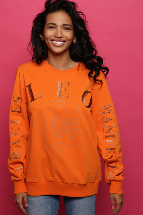  Leo Zodiac Sign Sweatshirt