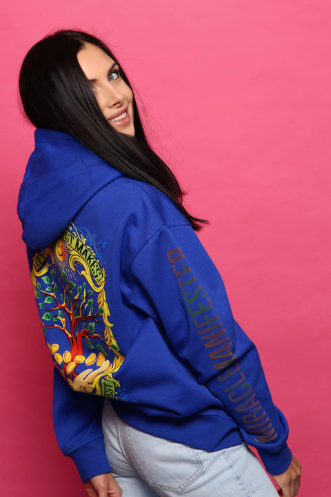 Affirmation Hoodie - Royal Blue