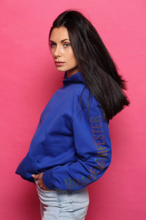 Affirmation Hoodie - Royal Blue