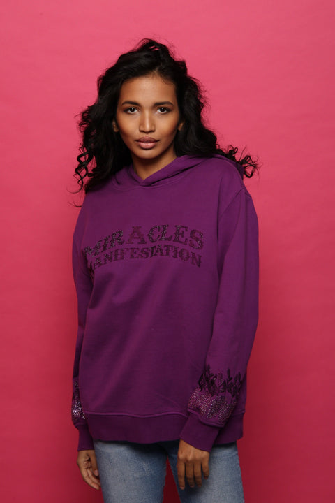 Affirmation Hoodie - Purple