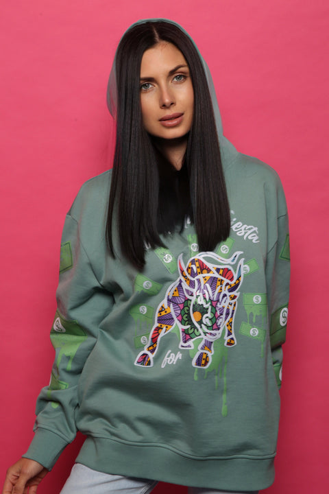 Affirmation Hoodie - Green