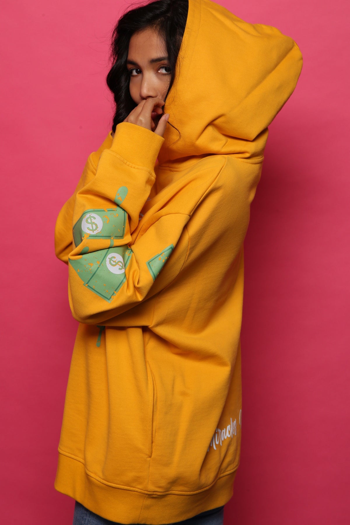 Affirmation Hoodie - Yellow - Unisex Hoodies