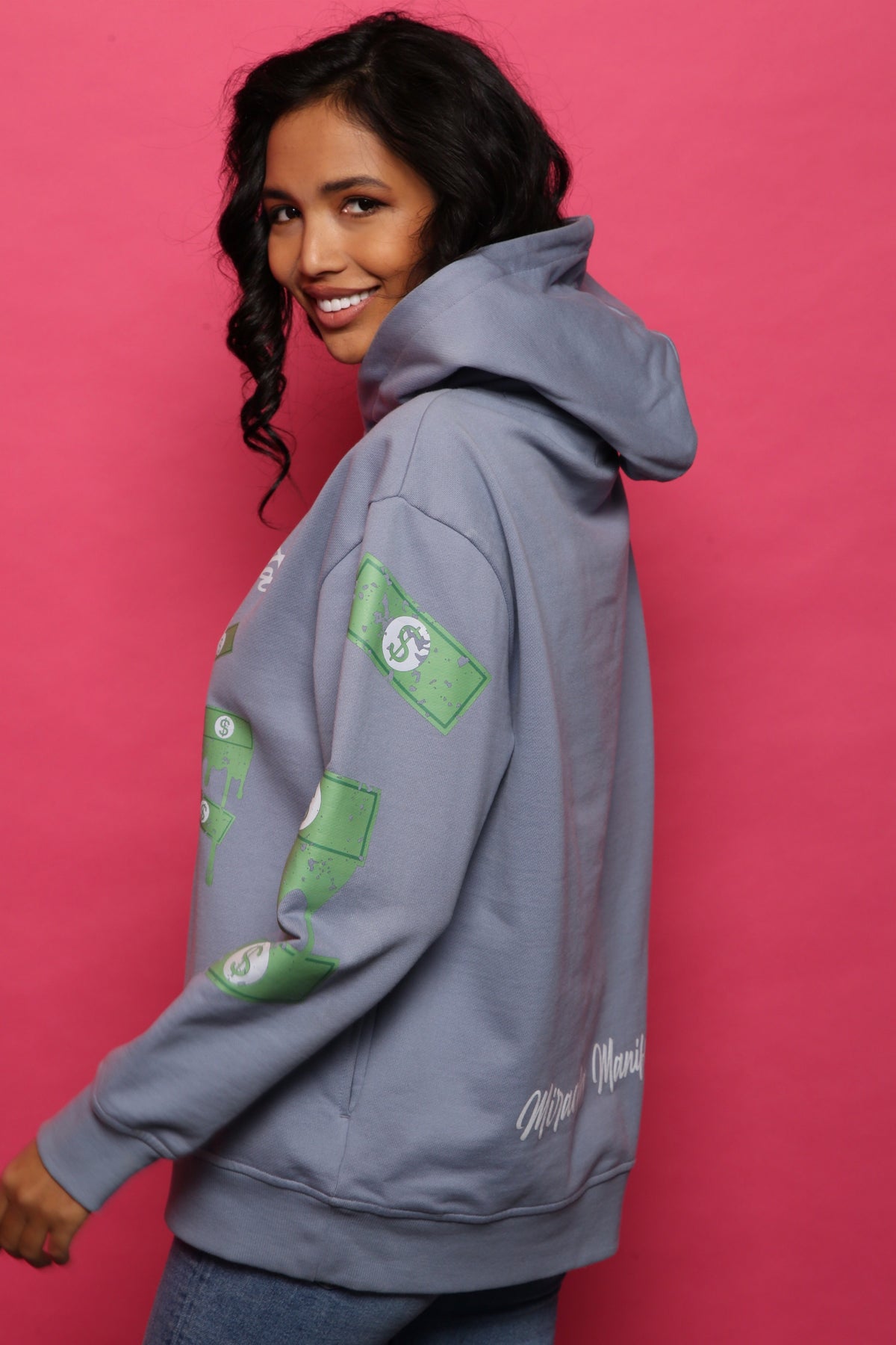 Affirmation Hoodie - Blue - Unisex Hoodies