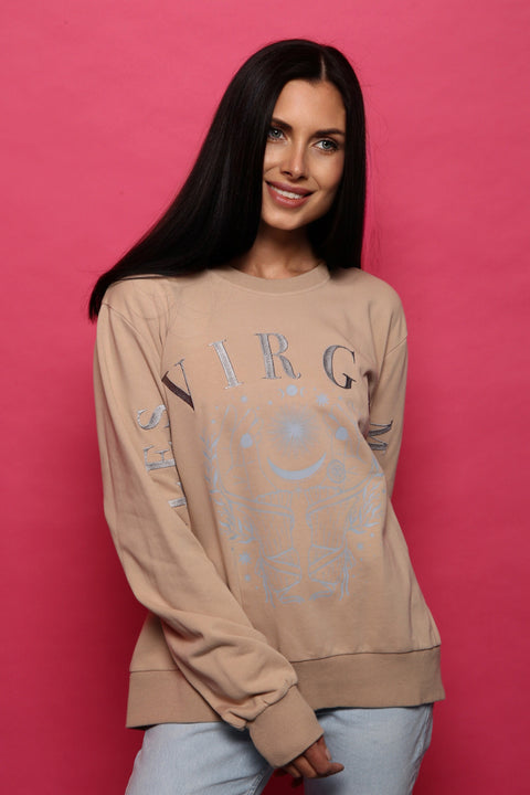 Virgo Zodiac Sign Sweatshirt