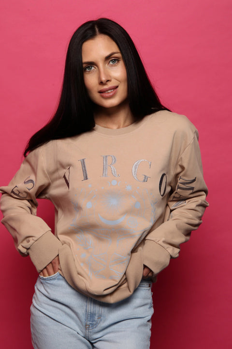 Virgo Zodiac Sign Sweatshirt