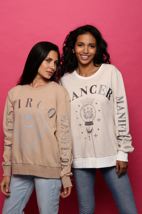 Virgo Zodiac Sign Sweatshirt