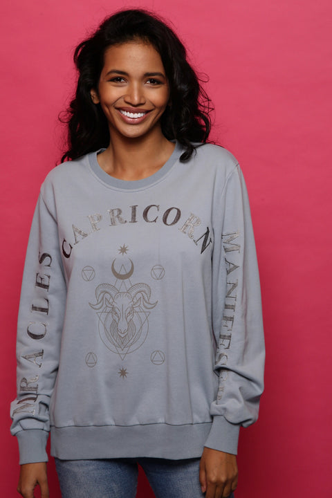 Capricorn Zodiac Sign Sweatshirt