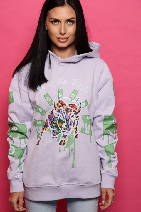 Affirmation Hoodie - Lavender