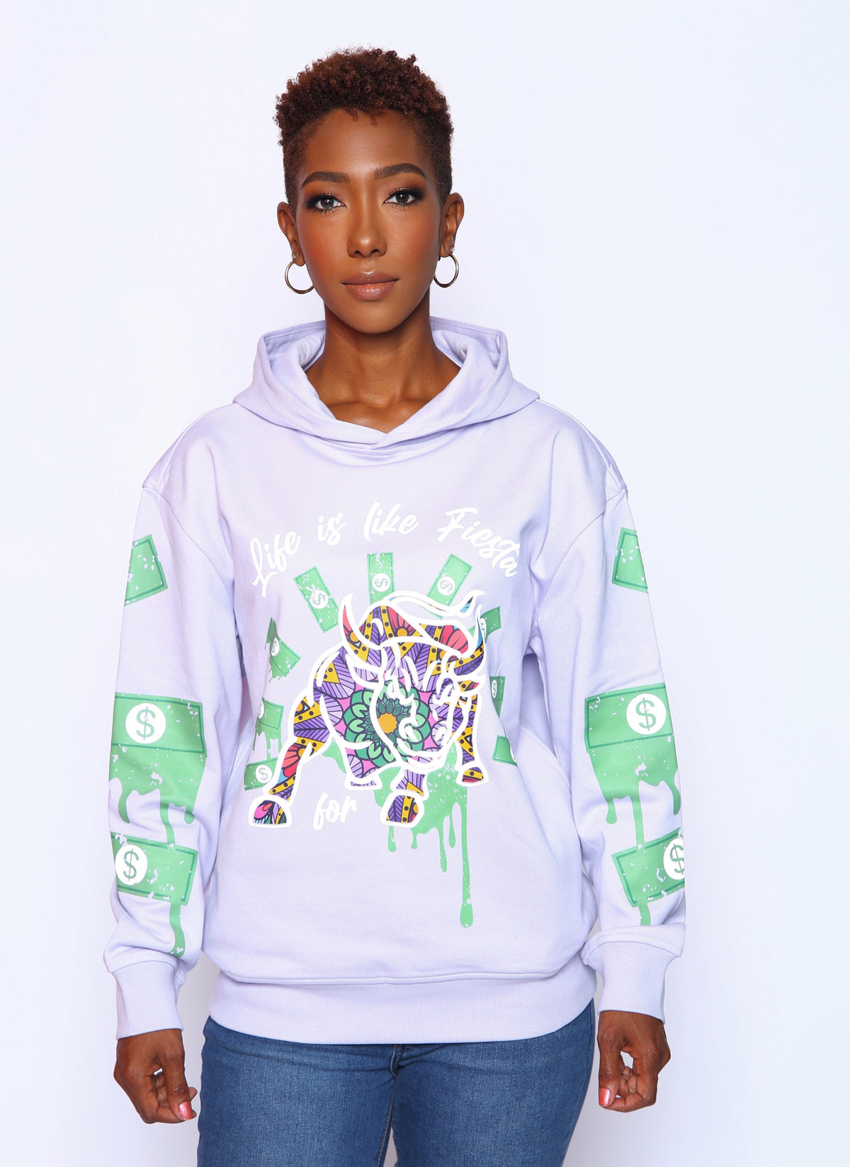 Affirmation Hoodie - Lavender - Unisex Hoodies