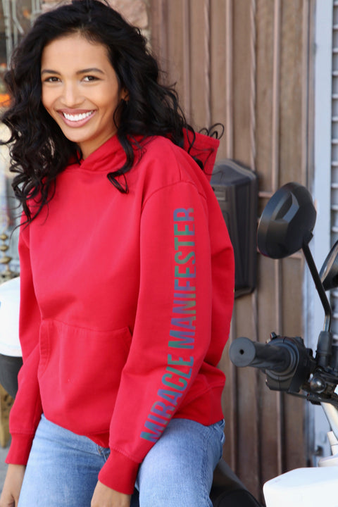 Affirmation Hoodie - Red