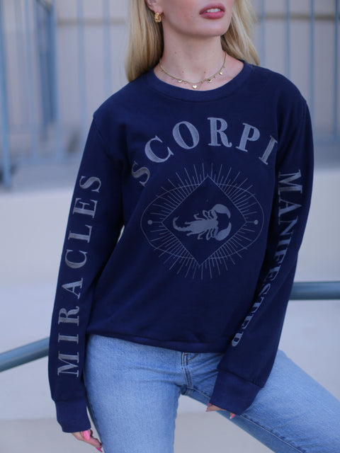 Scorpio Zodiac Sign Sweatshirt