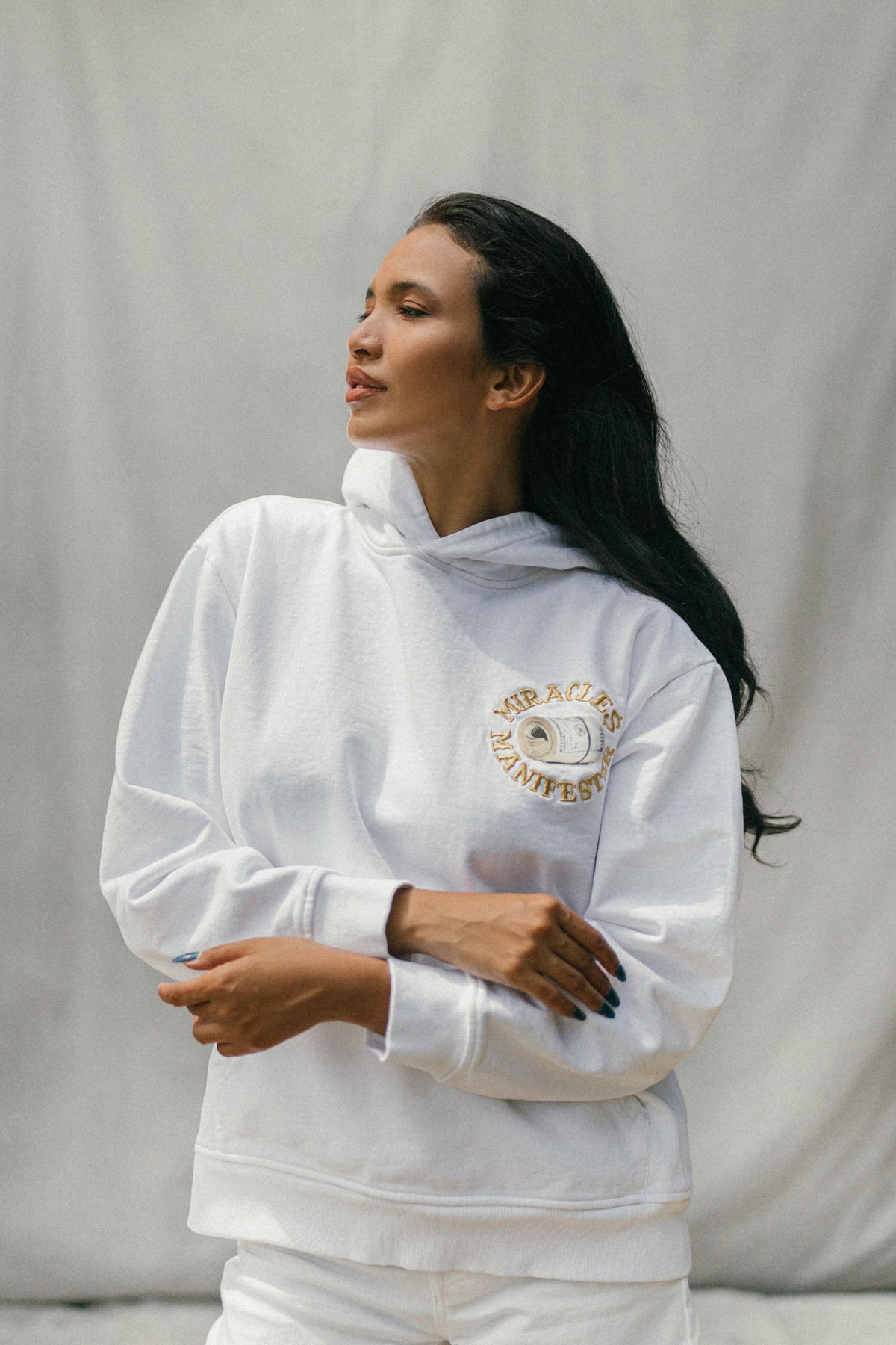 Casino Embroidered Affirmation Hoodie