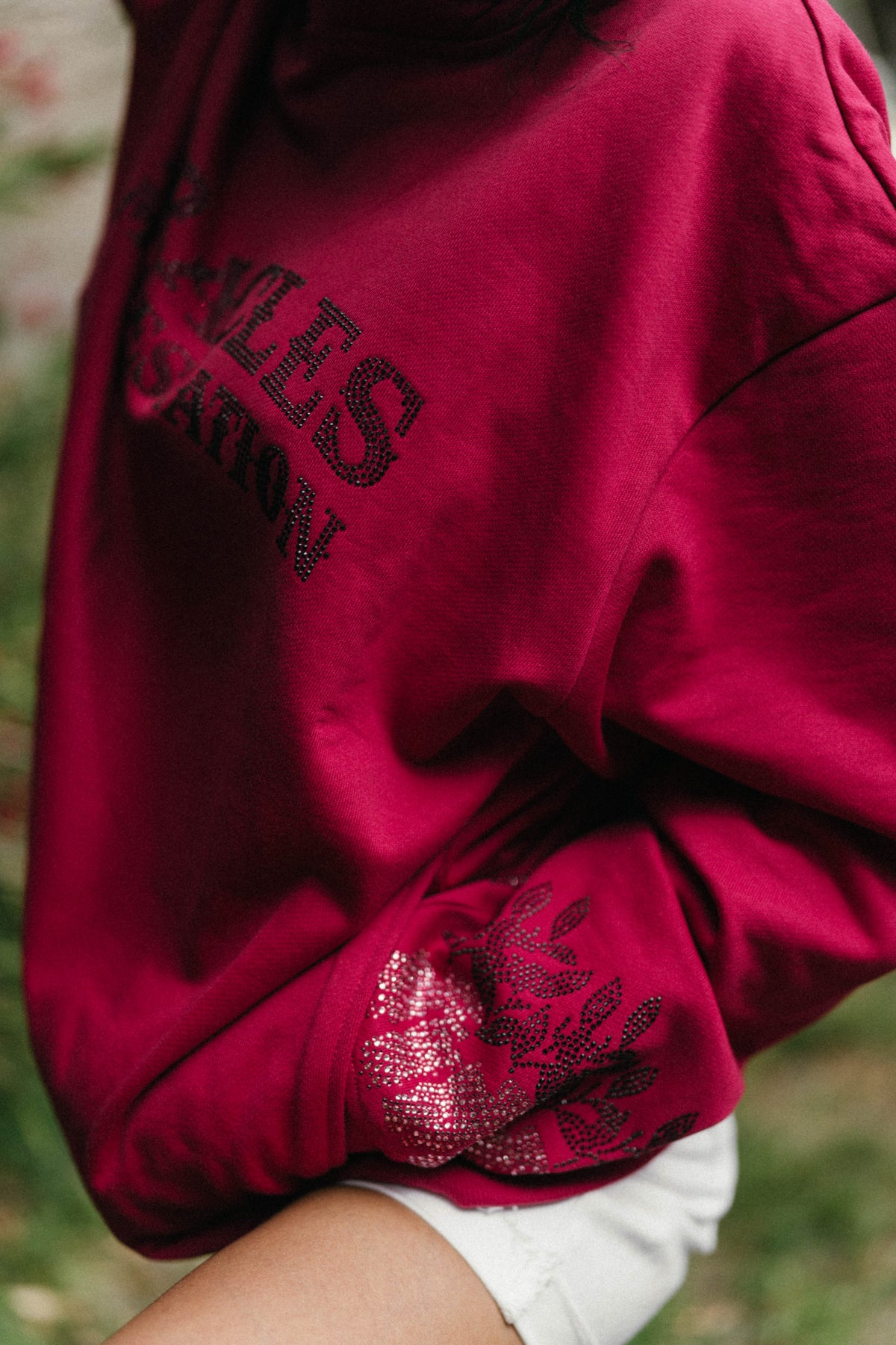 Affirmation Hoodie - Raspberry