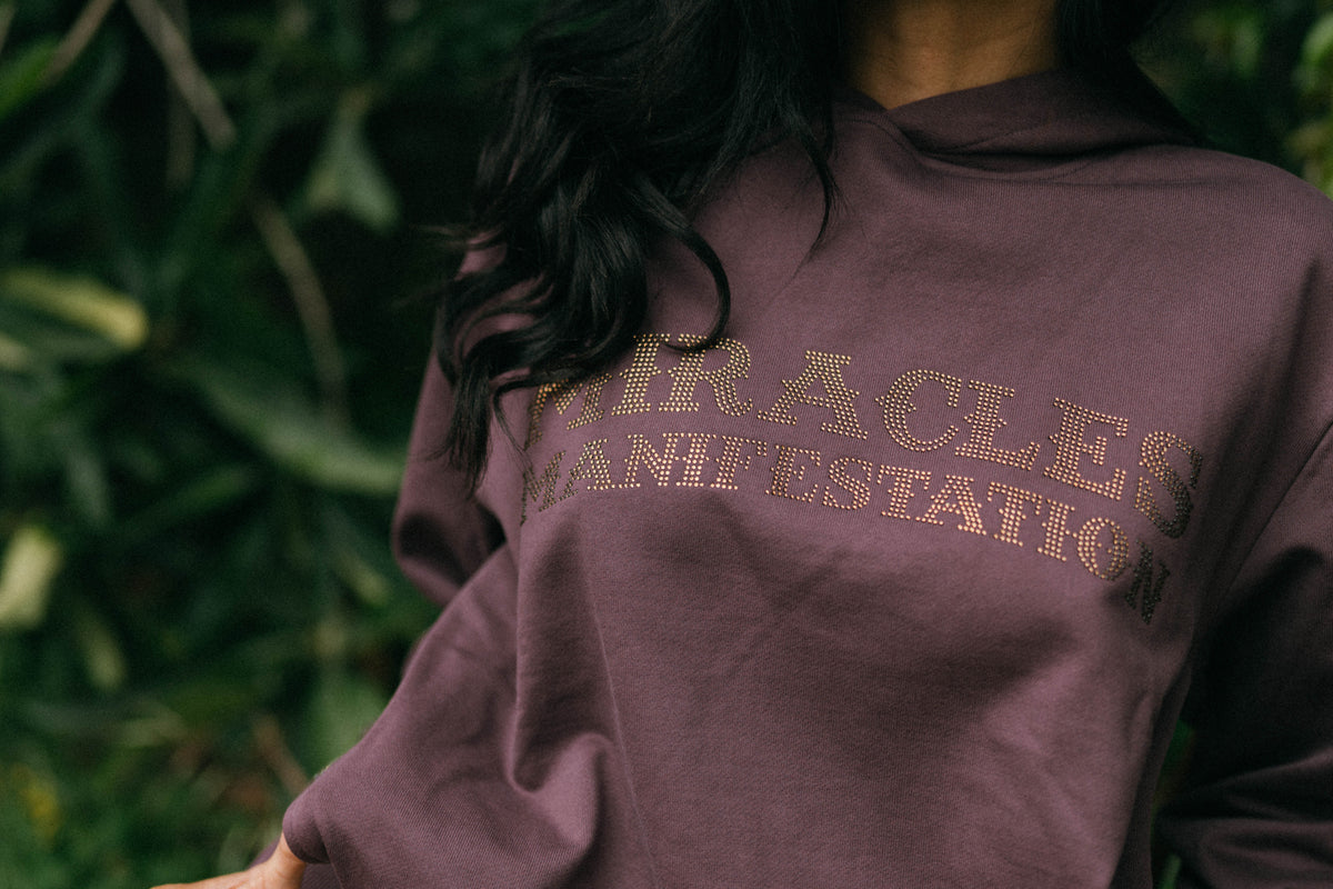 Affirmation Hoodie - Purple